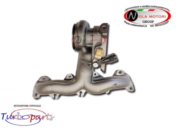 COLLETTORE CHIOCCIOLA SCARICO PER VOLKSWAGEN 1.4TSI 103KW/110KW