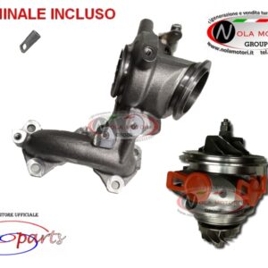 KIT COREASSY + COLLETTORE SCARICO TWINAIR 900 A DOPPIA USCITA