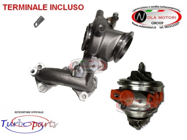 KIT COREASSY + COLLETTORE SCARICO TWINAIR 900 A DOPPIA USCITA