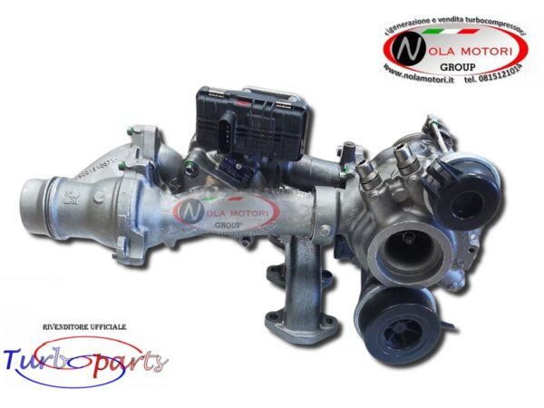 TURBOCOMPRESSORE RIGENERATO BITURBO COMPLETO VELAR 2.0 D240